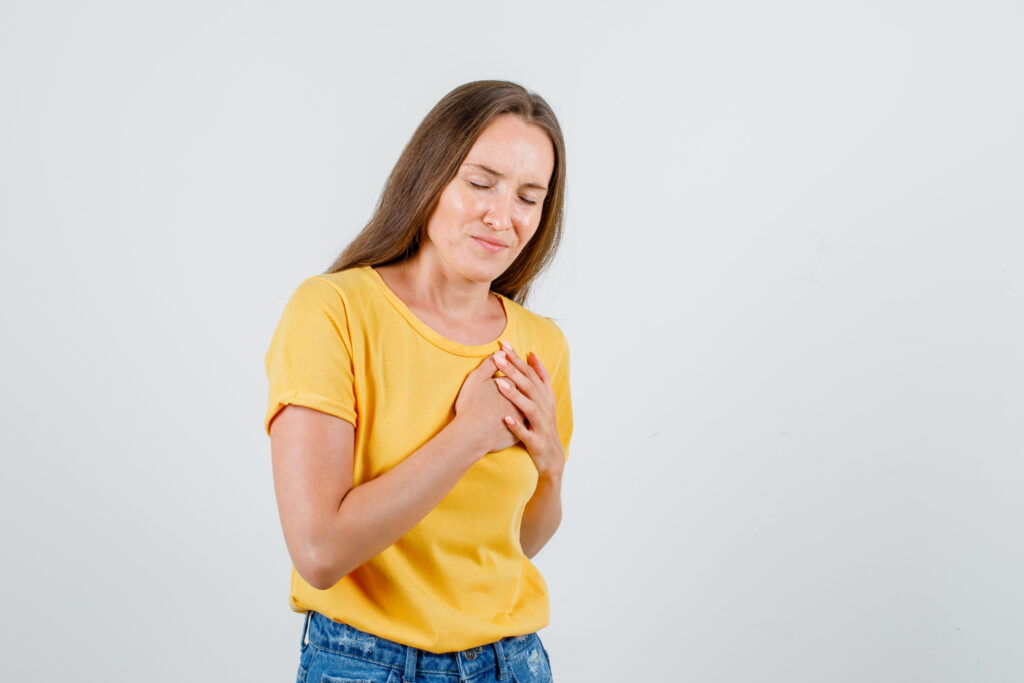 Symptoms of heart disease in females